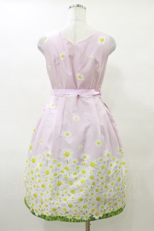 画像2: MILK / Daisy field LADY ドレス Free ピンク H-25-04-11-1057-ML-OP-KB-ZH (2)