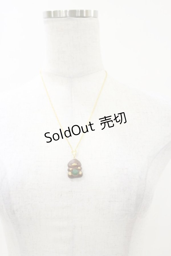 画像2: Q-pot. / ベビーニフラー/ジュエルクッキーネックレス   H-25-04-11-1001-QP-AC-KB-ZH (2)
