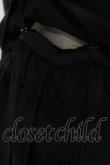画像4: Jane Marple / ヴィンテージストライプレースコラボレーションドレス  ブラック×ブラック H-25-04-11-1076-JM-OP-KB-ZH (4)