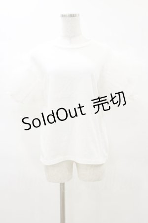 画像: Candy Stripper / VOLUME SLEEVE   オフホワイト H-25-04-11-1013-PU-TO-KB-ZH
