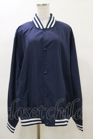 画像: NieR Clothing / LIGHT BLOUSON JACKET XL ネイビー H-25-04-11-1033-PU-JA-KB-ZH