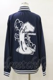 画像2: NieR Clothing / LIGHT BLOUSON JACKET XL ネイビー H-25-04-11-1033-PU-JA-KB-ZH (2)