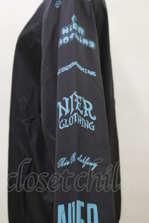 画像3: NieR Clothing / LIGHT BLOUSON JACKET  黒 H-25-04-11-1036-PU-JA-KB-ZH (3)