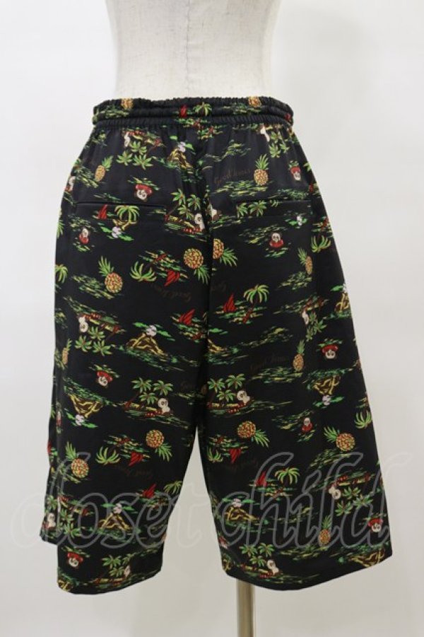 画像2: Candy Stripper / CANDY ISLAND HALF PANTS  ブラック H-25-04-11-1039-PU-PA-KB-ZH (2)