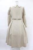 画像2: Maison de FLEUR Petite Robe canone / クロエが微笑むワンピース M Beige H-25-04-11-001-EL-OP-NS-ZH (2)