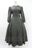 画像1: Maison de FLEUR Petite Robe canone / ニナのお茶会ワンピース M Green H-25-04-11-006-EL-OP-NS-ZH (1)