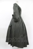画像3: Maison de FLEUR Petite Robe canone / ニナのお茶会ワンピース M Green H-25-04-11-006-EL-OP-NS-ZH (3)