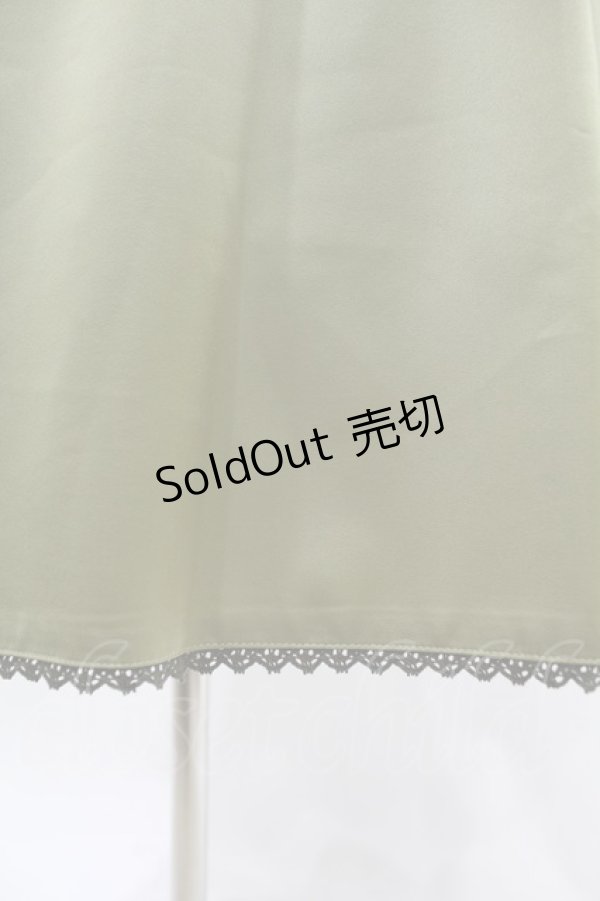 画像5: Maison de FLEUR Petite Robe canone / Anna/ナイトガウンワンピース M Green H-25-04-11-007-EL-OP-NS-ZH (5)