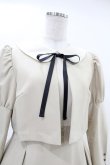 画像4: Maison de FLEUR Petite Robe canone / クロエが微笑むワンピース M Beige H-25-04-11-001-EL-OP-NS-ZH (4)