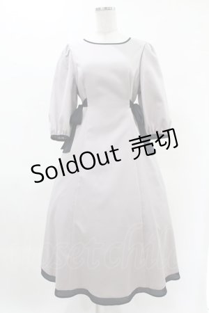 画像: Maison de FLEUR Petite Robe canone / 隠れ家見つけるワンピース M Gray H-25-04-11-011-EL-OP-NS-ZH