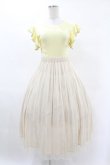 画像1: Maison de FLEUR Petite Robe canone / 雨に唄えばワンピース Free Yellow H-25-04-11-012-EL-OP-NS-ZH (1)