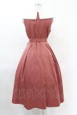 画像2: Maison de FLEUR Petite Robe canone / リトル・メイドのワンピース M Dark Pink H-25-04-11-017-EL-OP-NS-ZH (2)