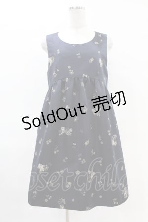 画像: Franche Lippee / オリプリワンピース M ネイビー H-25-04-11-019-LO-OP-NS-ZH