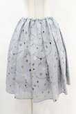 画像1: Franche Lippee / オリプリスカート M ブルーグレー H-25-04-11-020-LO-SK-NS-ZH (1)