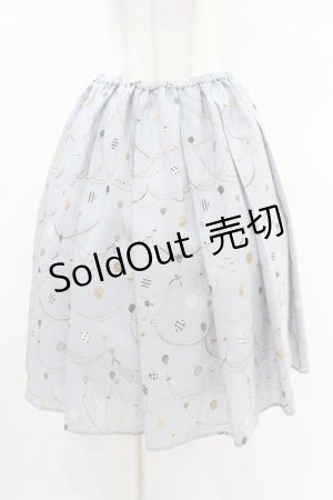 画像: Franche Lippee / オリプリスカート M ブルーグレー H-25-04-11-020-LO-SK-NS-ZH