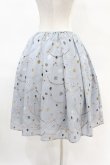 画像2: Franche Lippee / オリプリスカート M ブルーグレー H-25-04-11-020-LO-SK-NS-ZH (2)