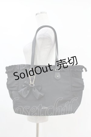 画像: ｍ petit by misako / トートバッグ  ブラック H-25-04-11-033-0-BG-NS-ZH