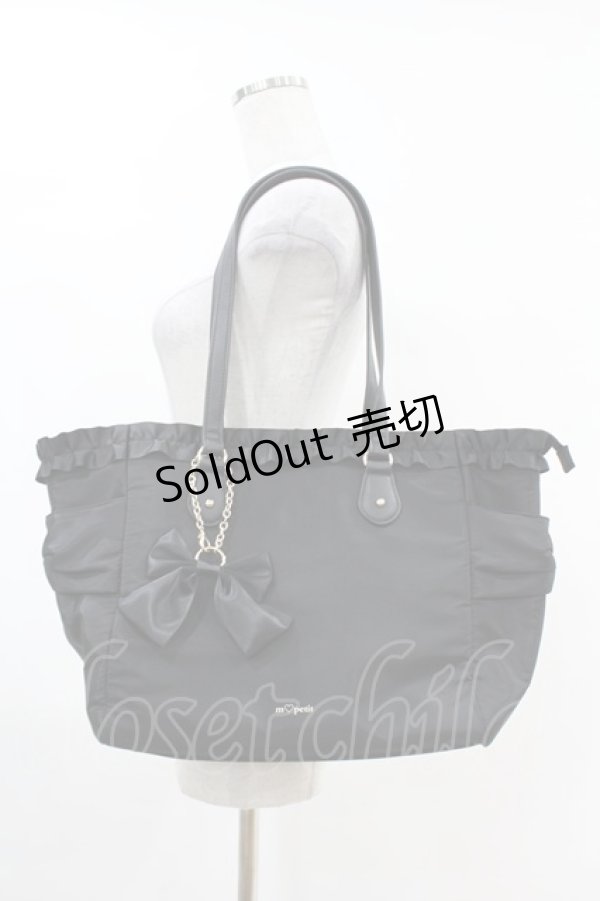 画像1: ｍ petit by misako / トートバッグ  ブラック H-25-04-11-033-0-BG-NS-ZH (1)
