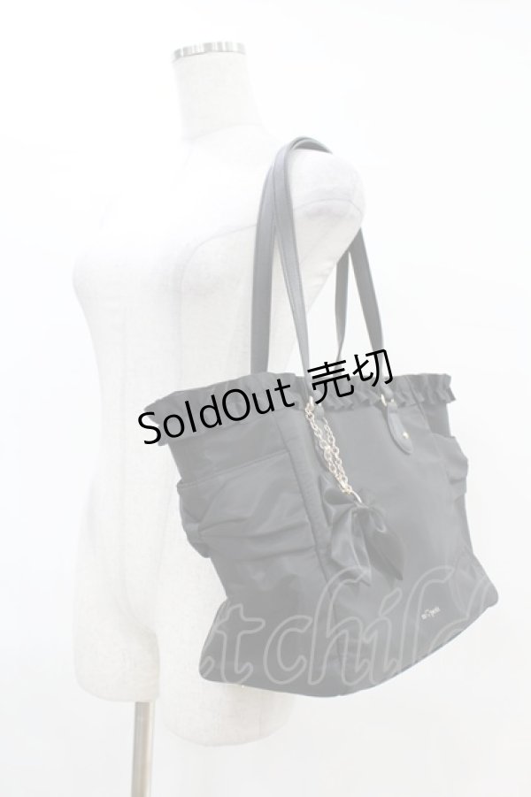 画像2: ｍ petit by misako / トートバッグ  ブラック H-25-04-11-033-0-BG-NS-ZH (2)