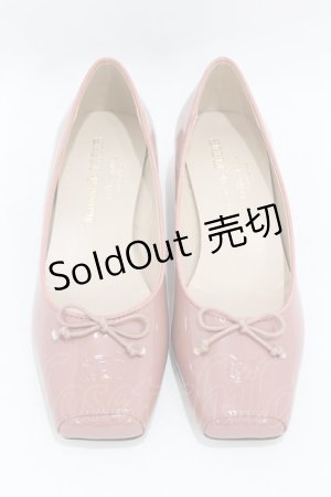 画像: Maison de FLEUR Petite Robe canone / エトワール気取るバレエシューズ M ピンク H-25-04-11-034-EL-SH-NS-ZH