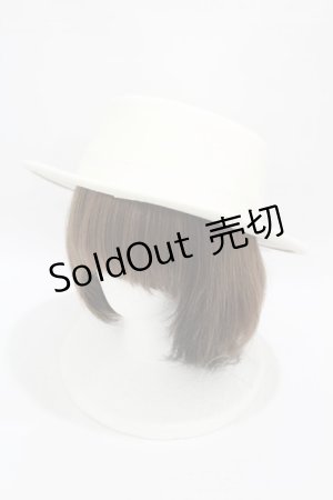 画像: m petit by misako / サンリオキャラクターズコラボ シナモロール カンカン帽  オフ H-25-04-11-035-LO-AC-NS-ZH
