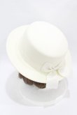 画像2: m petit by misako / サンリオキャラクターズコラボ シナモロール カンカン帽  オフ H-25-04-11-035-LO-AC-NS-ZH (2)