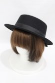 画像1: m petit by misako / サンリオキャラクターズコラボ クロミ カンカン帽  ブラック H-25-04-11-036-LO-AC-NS-ZH (1)