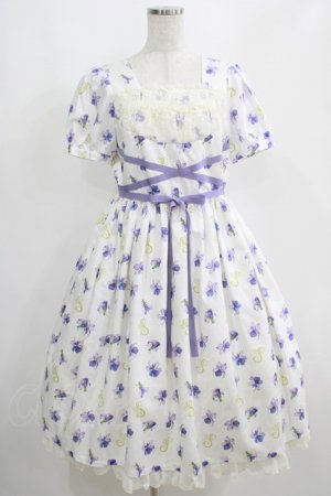 画像: SUBLIMA / 「SUMIRE」ワンピース M ホワイト H-25-04-12-001-GO-OP-KB-ZH