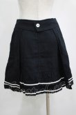 画像3: Jane Marple / ダブルボタンマリンスカート  黒 H-25-04-12-045-JM-SK-KB-ZH (3)
