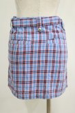 画像3: Candy Stripper / CHECK BELTED SKIRT S ブルー H-25-04-12-049-PU-SK-KB-ZH (3)