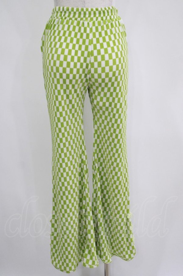 画像3: Candy Stripper / EASY FLARE CHINA PANTS  ライトグリーン H-25-04-12-050-PU-PA-KB-ZH (3)
