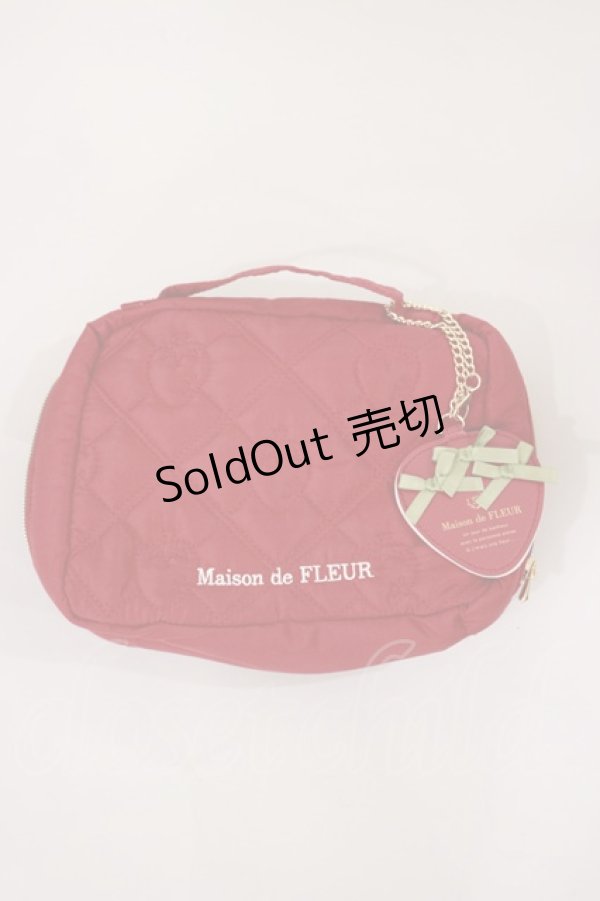 画像1: Maison de FLEUR / いちごケース&チャームBOOK  レッド H-25-04-12-1001-LO-ZA-NS-ZH (1)