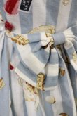 画像3: metamorphose / おかしなくにのTea Partyフロントあきジャンパースカート Free サックス H-25-04-12-1047-ME-OP-NS-ZH (3)