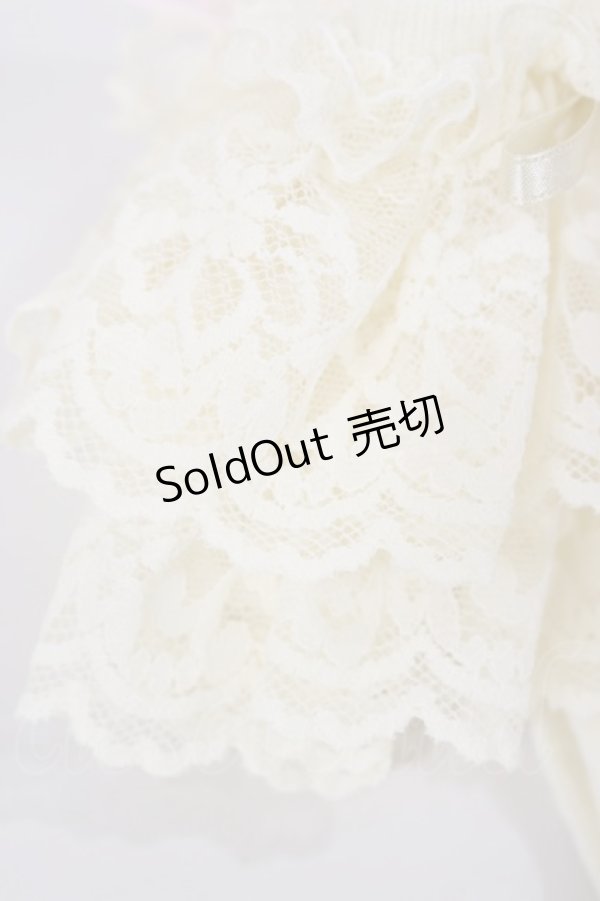 画像2: metamorphose / ラッセルレースクルーソックス  生成り H-25-04-12-1010-ME-ZA-NS-ZH (2)