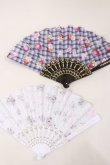 画像1: m petit by misako / 扇子  オフ/ネイビー H-25-04-12-1011-LO-ZA-NS-ZH (1)
