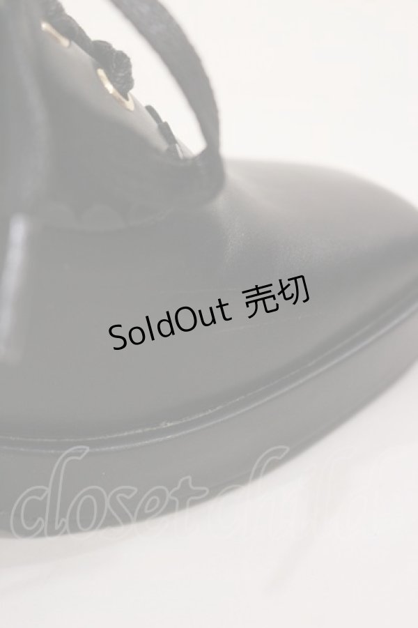 画像5: axes femme POETIQUE / スクエアトゥシューズ L ブラック H-25-04-12-1013-AX-SH-NS-ZH (5)