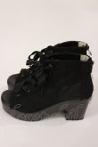 画像2: axes femme / レースアップブーサン L ブラック H-25-04-12-1014-AX-SH-NS-ZH (2)