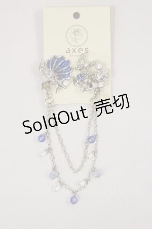 画像: axes femme / フェミニンマリン襟クリップ  シルバー H-25-04-12-1016-AX-AC-NS-ZH