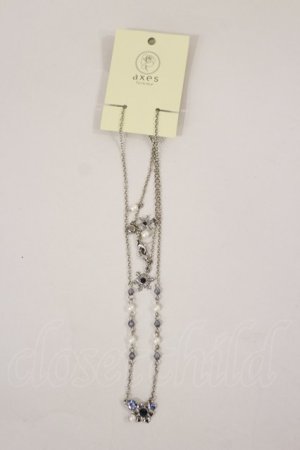 画像: axes femme / スノーフレークマスクチェーン  シルバー H-25-04-12-1018-AX-ZA-NS-ZH