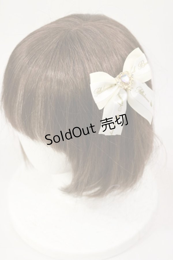 画像3: Amavel / Patisserie Porte Bonheurリボンクリップ  アイボリー/ピンク H-25-04-12-1024-CA-AC-NS-ZH (3)
