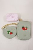 画像1: m petit by misako / AMハートミラー付ポーチ+ミラー付きケース  ミント/ピンク H-25-04-12-1003-LO-ZA-NS-ZH (1)