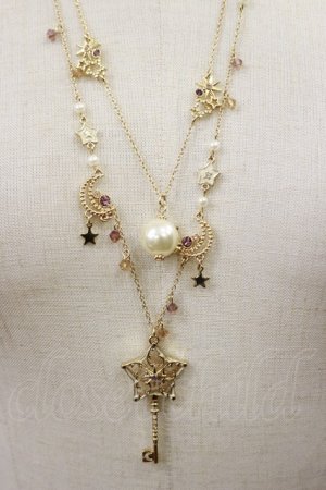 画像: axes femme / スターライト2連ネックレス  ゴールド H-25-04-12-1037-AX-AC-NS-ZH