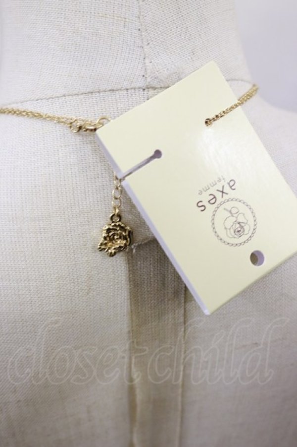 画像3: axes femme / スターライト2連ネックレス  ゴールド H-25-04-12-1037-AX-AC-NS-ZH (3)