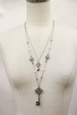 画像2: axes femme / 鍵モチーフ3wayネックレス  シルバー H-25-04-12-1038-AX-AC-NS-ZH (2)
