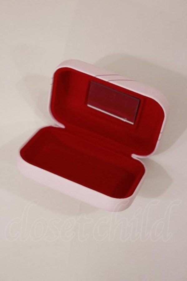 画像3: m petit by misako / AMハートミラー付ポーチ+ミラー付きケース  ミント/ピンク H-25-04-12-1003-LO-ZA-NS-ZH (3)