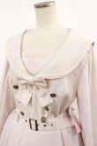 画像4: metamorphose / 【プラスサイズ】長袖セーラーリボンワンピース プラスサイズ オールドローズ(Light Rose) H-25-04-12-1044-ME-OP-NS-ZH (4)
