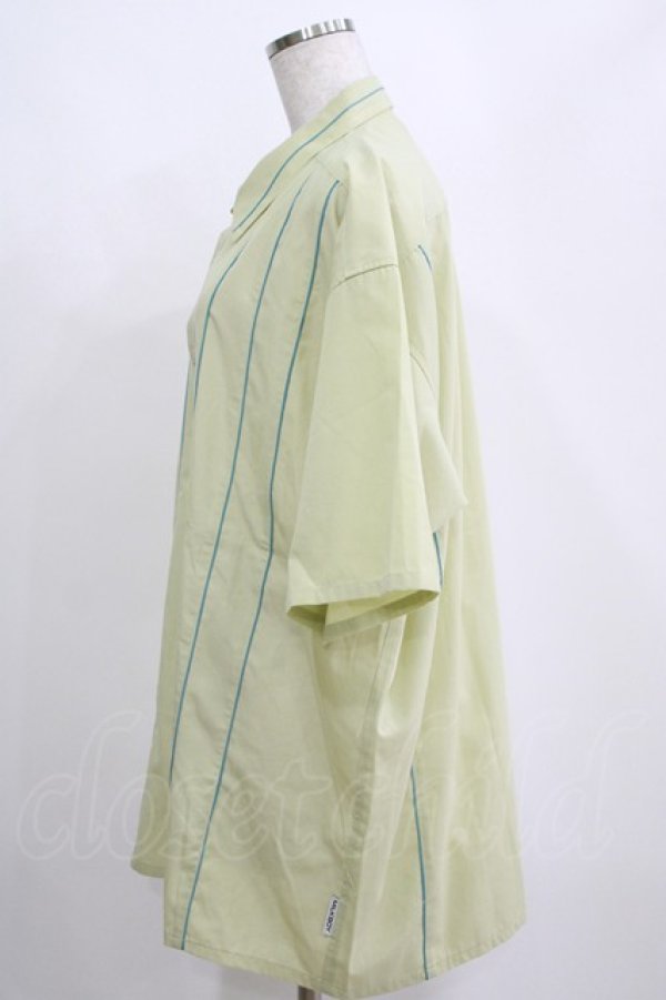 画像2: MILKBOY / CORD SHIRTS  マスタード×ブルー H-25-04-12-058-MB-BL-KB-ZH (2)