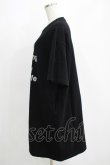 画像2: Jane Marple Dans Le Salon / Message logo jersey dress  ブラック H-25-04-12-059-JM-OP-KB-ZH (2)