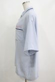 画像2: MILKBOY / MB OPEN SHIRTS  サックス H-25-04-12-064-MB-BL-KB-ZH (2)