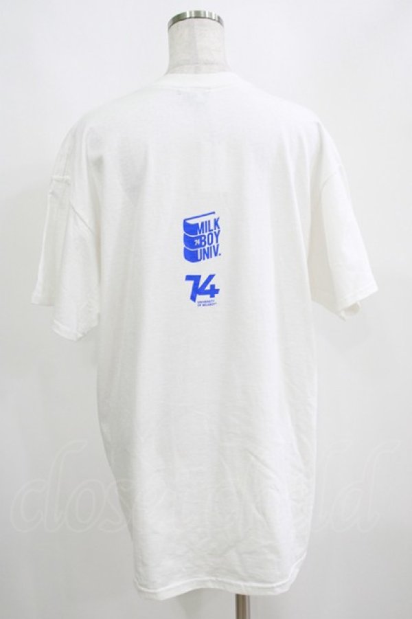 画像3: MILKBOY / UNIVERSITY TEE L ホワイト H-25-04-12-067-MB-TO-KB-ZH (3)